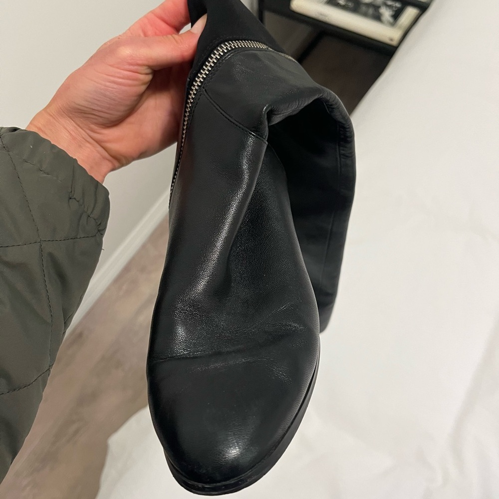 Michael Kors Leather Boots - Picture 1 of 4